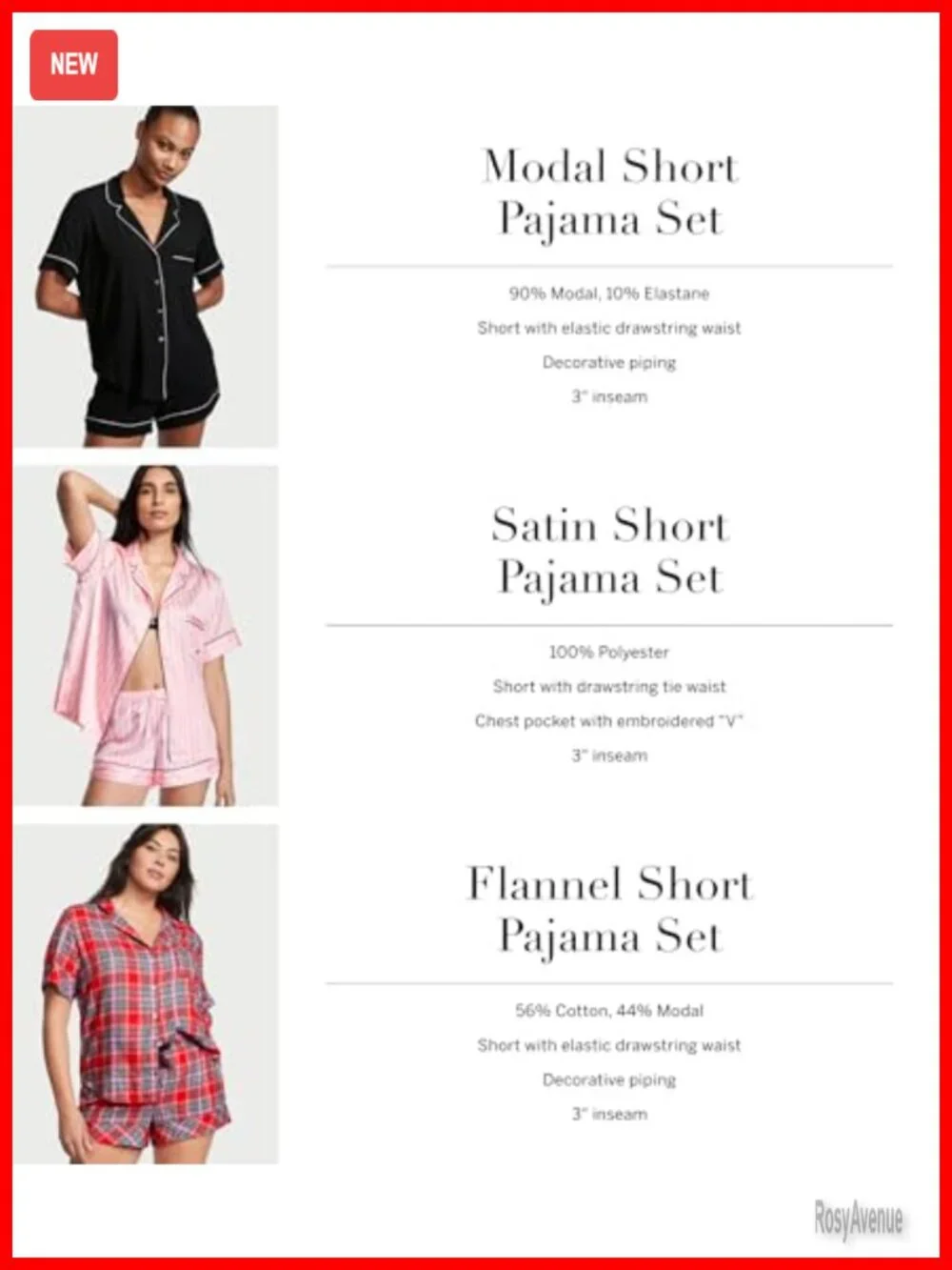Modal Pajama Set, Short Sleeve Button Down Shirt and Shorts, Sleepwear Women